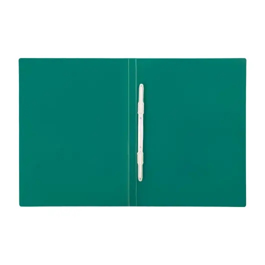 Папка с пластиковым скоросшивателем STAFF, зеленая, до 100 листов, 0,5 мм, 229228, фото 3