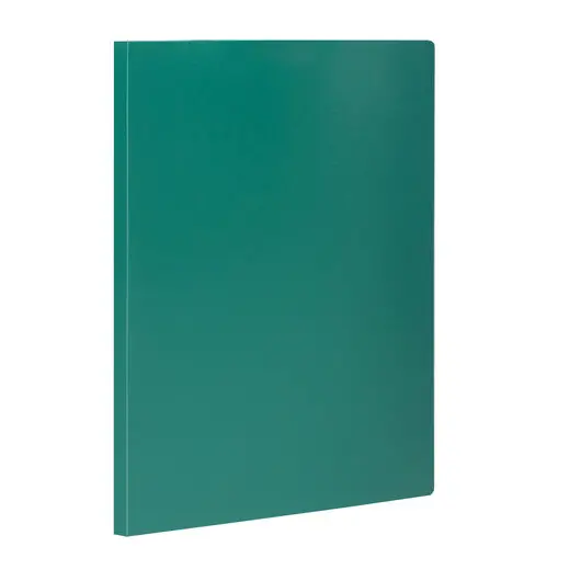 Папка с боковым металлическим прижимом STAFF, зеленая, до 100 листов, 0,5 мм, 229235, фото 1