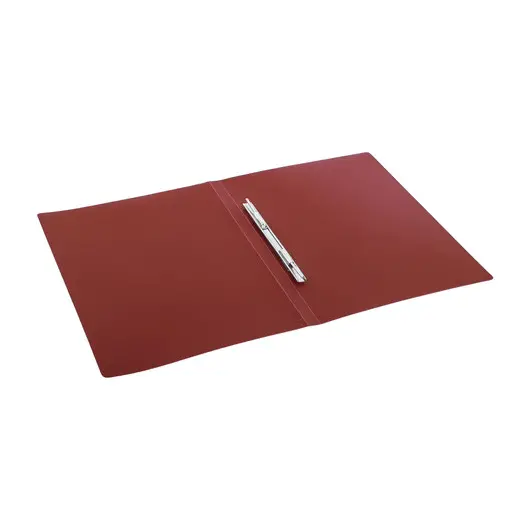 Папка с металлическим скоросшивателем STAFF, красная, до 100 листов, 0,5 мм, 229226, фото 4