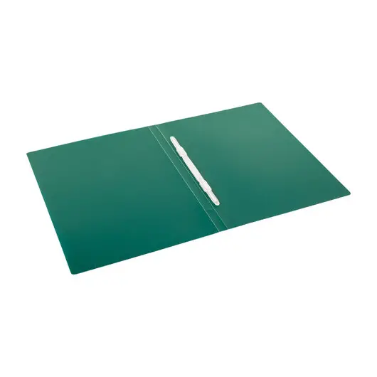 Папка с пластиковым скоросшивателем STAFF, зеленая, до 100 листов, 0,5 мм, 229228, фото 4