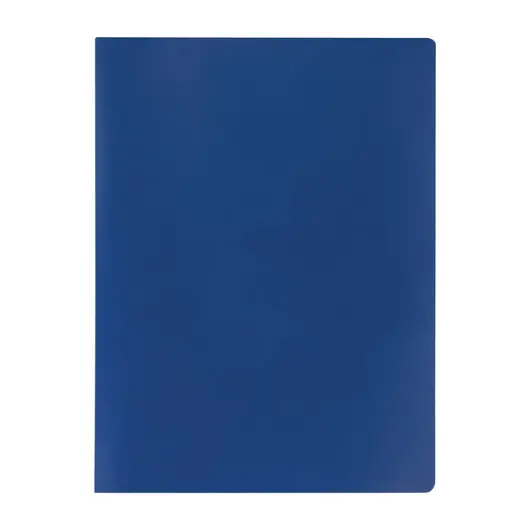 Папка с металлическим скоросшивателем STAFF, синяя, до 100 листов, 0,5 мм, 229224, фото 2