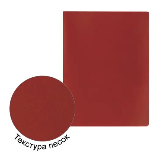 Папка с металлическим скоросшивателем STAFF, красная, до 100 листов, 0,5 мм, 229226, фото 8