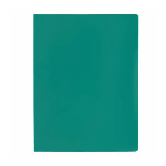 Папка с боковым металлическим прижимом STAFF, зеленая, до 100 листов, 0,5 мм, 229235, фото 2