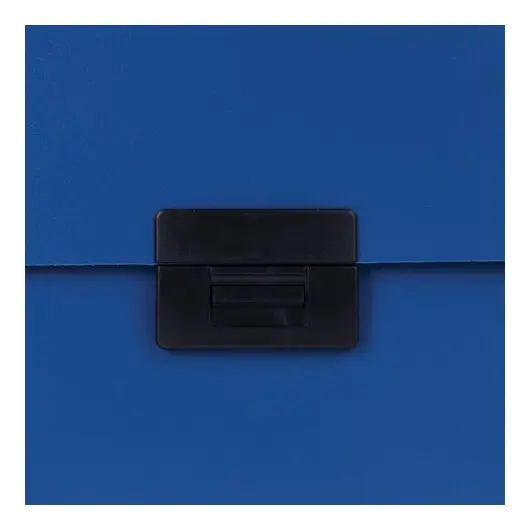 Портфель пластиковый STAFF А4 (330х235х36 мм), 7 отделений, индексные ярлыки, синий, 229242, фото 5
