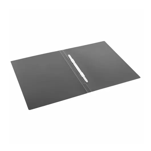 Папка с пластиковым скоросшивателем STAFF, черная, до 100 листов, 0,5 мм, 229231, фото 4