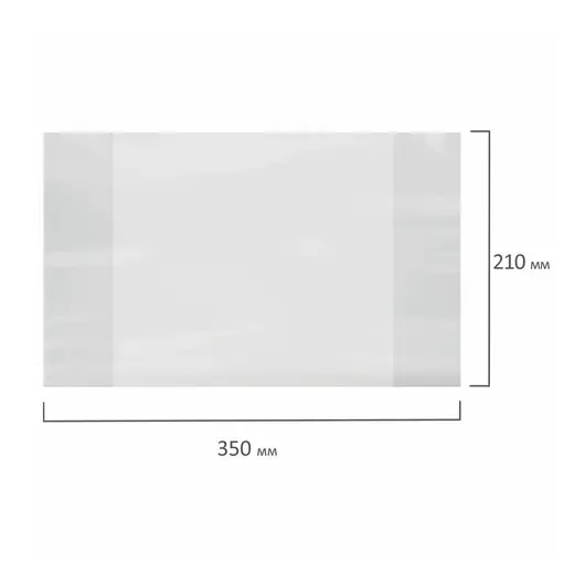 Обложка ПП 210х350 мм для тетрадей и дневников, ЮНЛАНДИЯ, 100 мкм, штрих-код, 229340, фото 6