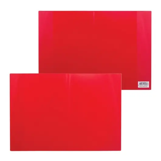 Обложка для классного журнала, ПВХ, непрозрачная, красная, 300 мкм, 310х440 мм, ДПС, 1894.ЖМ-102, фото 1