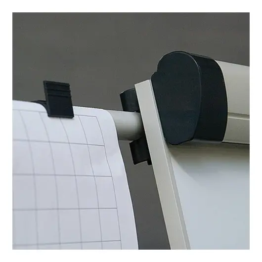 Доска-флипчарт магнитно-маркерная (70х100 см), передвижная, держатели для бумаги, &quot;2х3&quot;, TF02/2011, фото 5