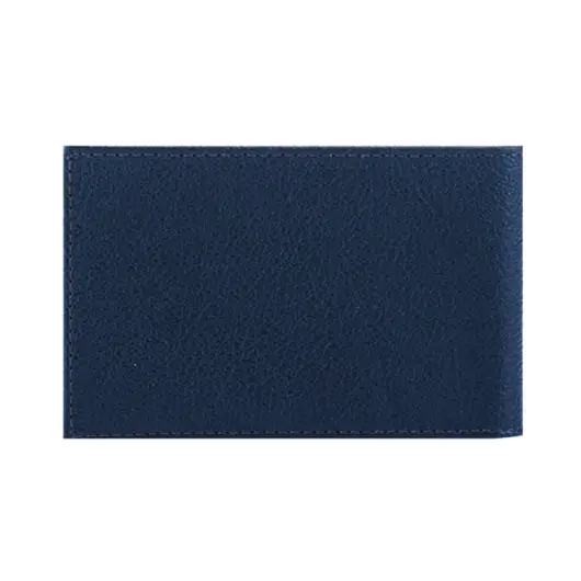 Визитница карманная FABULA &quot;Largo&quot; на 40 визиток, натуральная кожа, синяя, V.1.LG, фото 3
