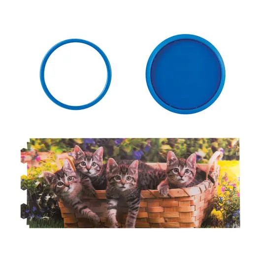 Подставка-стакан для канцелярских принадлежностей BRAUBERG, 3D-эффект, &quot;Котята&quot;, D 87x106 мм, 236439, фото 3