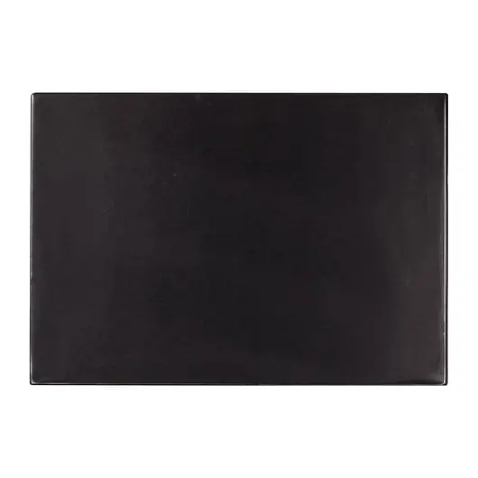 Коврик-подкладка настольный для письма (590х380 мм), с прозрачным карманом, черный, BRAUBERG, 236774, фото 1