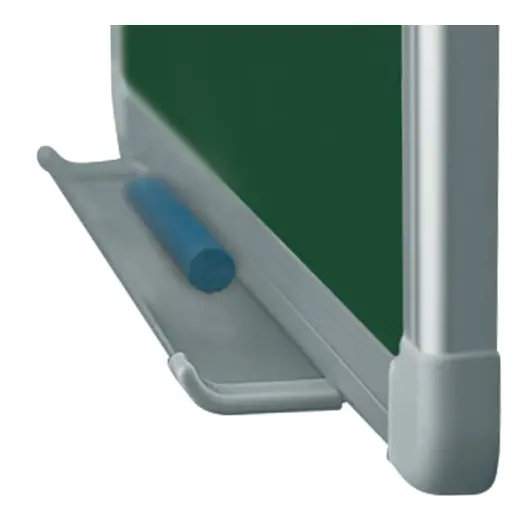 Доска для мела магнитная (60x90 см), зеленая, алюминиевая рамка, OFFICE &quot;2х3&quot;, TKA96, фото 3