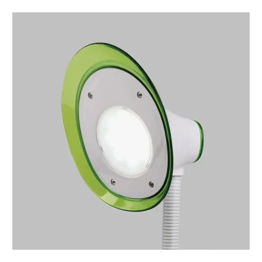 Светильник настольный SONNEN OU-608, на подставке, светодиодный, 5 Вт, белый/зеленый, 236670, фото 5