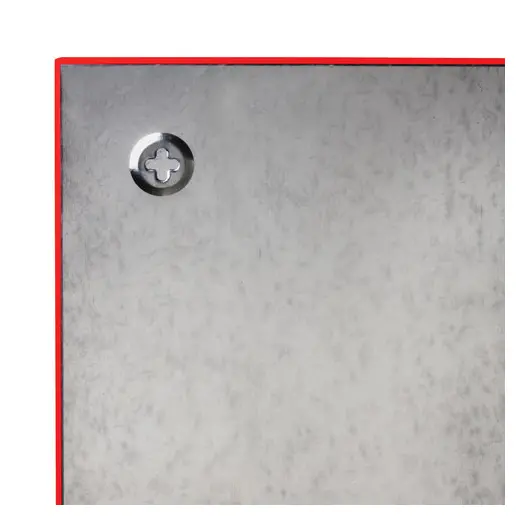 Доска магнитно-маркерная стеклянная (45х45 см), 3 магнита, КРАСНАЯ, BRAUBERG, 236737, фото 5