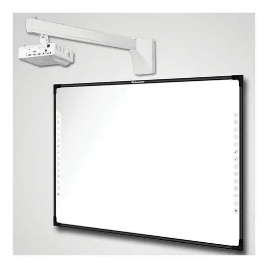 Кронштейн для проекторов настенный WIZE WTH140, 1 степень свободы, длина до 140 см, 20 кг, белый, фото 3