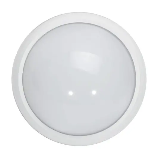 Светильник светодиодный ЭРА, 180х75, 8 Вт, 4000 К, 640 Лм, IP54, круглый, белый, SPB-1-08, Б0017326, фото 1