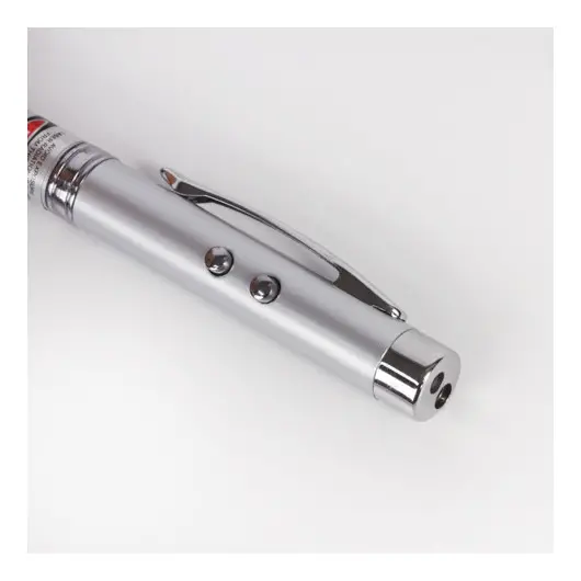 Указка лазерная, радиус 200 м, красный луч, LED-фонарь, указка, магнит, ручка, футляр, TP-RP-18, фото 5