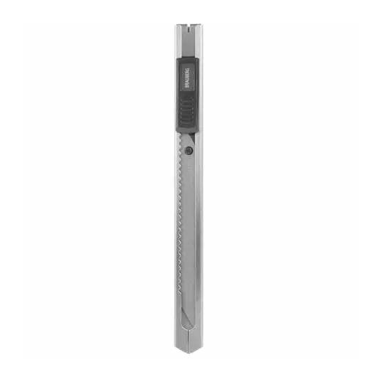 Нож канцелярский 9 мм BRAUBERG &quot;Extra 30&quot;, металлический, лезвие 30°, автофиксатор, подвес, 237084, фото 2