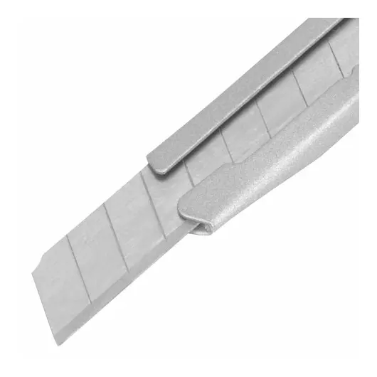 Нож канцелярский 9 мм BRAUBERG &quot;Extra 60&quot; металлический, подвес, 237085, фото 5