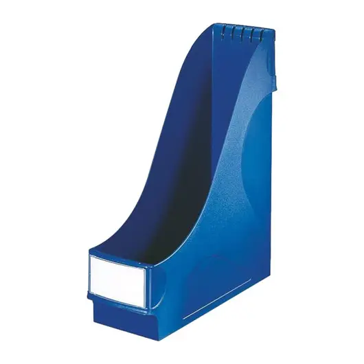 Лоток вертикальный для бумаг LEITZ, ширина 95 мм, синий, 24250035, фото 1