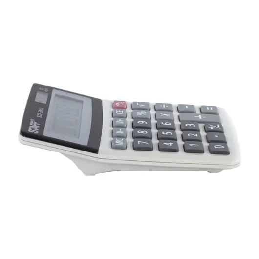 Калькулятор настольный STAFF STF-5810, КОМПАКТНЫЙ (134х107 мм), 10 разрядов, двойное питание, 250287, фото 5