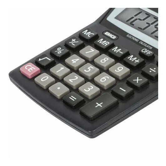 Калькулятор настольный STAFF STF-1808, КОМПАКТНЫЙ (140х105 мм), 8 разрядов, двойное питание, 250133, фото 7