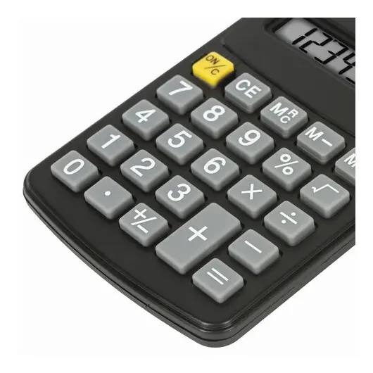 Калькулятор карманный STAFF STF-818 (102х62 мм), 8 разрядов, двойное питание, 250142, фото 7