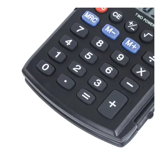 Калькулятор карманный STAFF STF-883 (95х62 мм), 8 разрядов, двойное питание, 250196, фото 7
