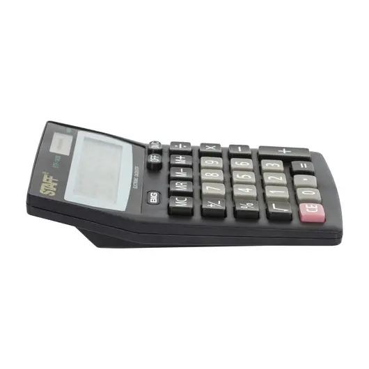 Калькулятор настольный STAFF STF-1808, КОМПАКТНЫЙ (140х105 мм), 8 разрядов, двойное питание, 250133, фото 5