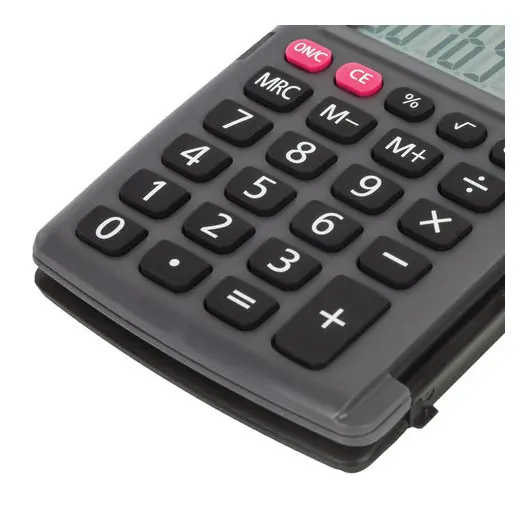 Калькулятор карманный STAFF STF-6248 (104х63 мм), 8 разрядов, двойное питание, 250284, фото 7