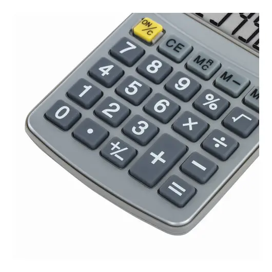 Калькулятор карманный металлический STAFF STF-1008 (103х62 мм), 8 разрядов, двойное питание, 250115, фото 7