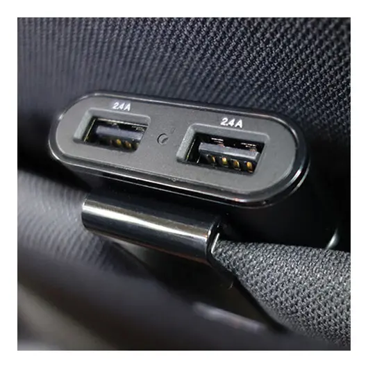 Зарядное устройство автомобильное BELKIN, 4 порта USB, 2х1 А/2х2.4 А, черное, F8M935bt06-BLK, фото 5