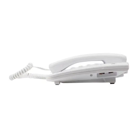 Телефон RITMIX RT-320 white, световая индикация звонка, блокировка набора ключом, белый, 15118348, фото 2