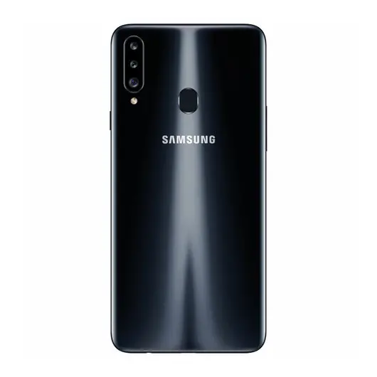 Смартфон SAMSUNG Galaxy A20s, 2 SIM, 6,5”, 4G (LTE), 13/8 + 8 + 5 Мп, 32 ГБ, microSD, черный, SM-A207FZKDSER, фото 2
