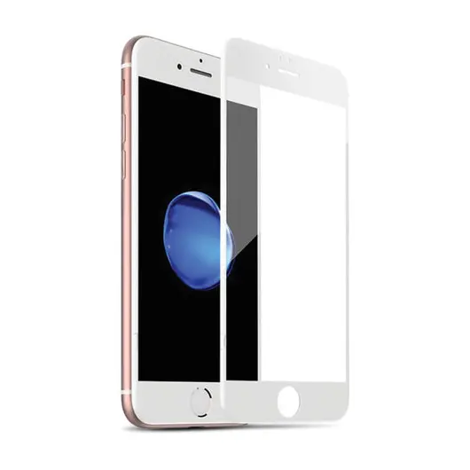 Защитное стекло для iPhone 7/8 Full Screen (3D), RED LINE, белый, УТ000014071, фото 2