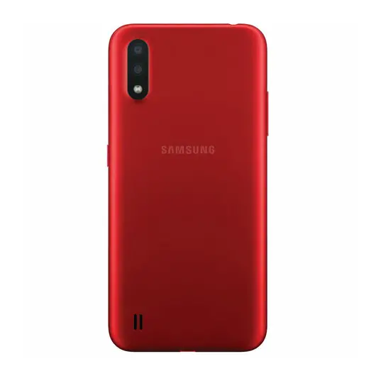 Смартфон SAMSUNG Galaxy A01, 2 SIM, 5,7”, 4G (LTE), 5/13 + 2 Мп, 16 ГБ, красный, пластик, SM-A015FZRDSER, фото 2