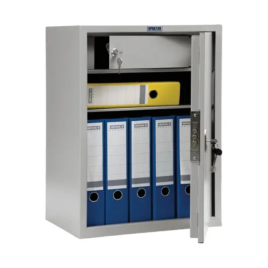 Шкаф металлический для документов ПРАКТИК &quot;SL- 65Т&quot;, 630х460х340 мм, 17 кг, сварной, SL-65Т, фото 4