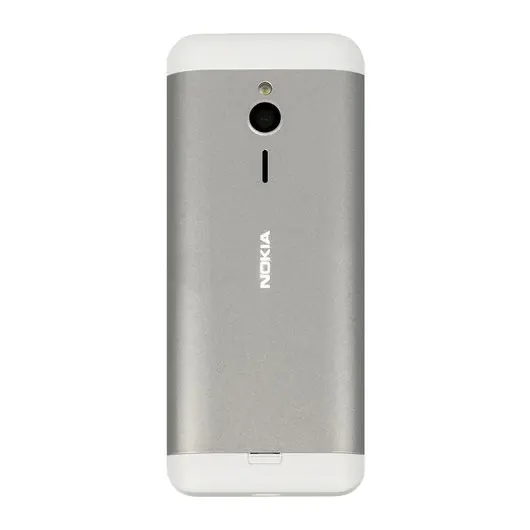 Телефон мобильный NOKIA 230 RM-1172, 2 SIM, 2,8&quot;, MicroSD, 2 Мп, серебристый, A00026972, фото 2