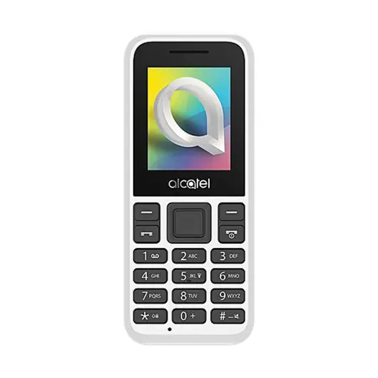 Телефон мобильный ALCATEL One Touch 1066D, 2 SIM, 1,8&quot;, белый, 1066D-2BAL, фото 1