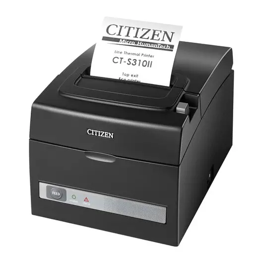 Принтер чековый CITIZEN CT-S310II, термопечать, USB, Ethernet, черный, CTS310IIXEEBX, фото 4