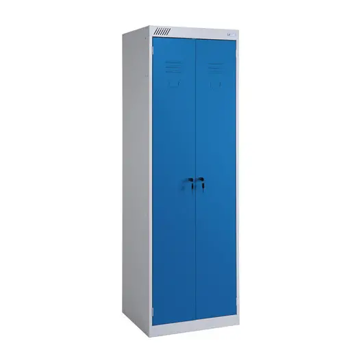 Шкаф металлический для одежды ШРК-22-600, двухсекционный, 1850х600х500 мм, 30 кг, разборный, фото 2