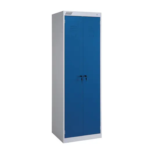 Шкаф металлический для одежды ШРК-22-800, двухсекционный, 1850х800х500 мм, 34 кг, разборный, фото 2