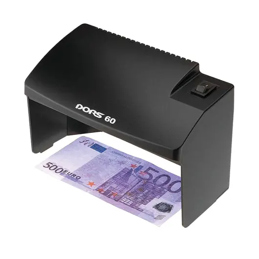 Детектор банкнот DORS 60, просмотровый, УФ-детекция, черный, SYS-033278, фото 2