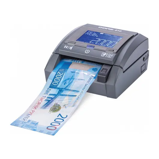 Детектор банкнот DORS 210 compact, автоматический, RUB, ИК, УФ, МАГНИТНАЯ, АНТИСТОКС, FRZ-036193, фото 3