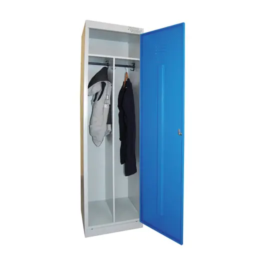 Шкаф металлический для одежды &quot;ШРЭК-21-530&quot;, 2 отделения, 1850х530х500 мм, разборный, фото 1