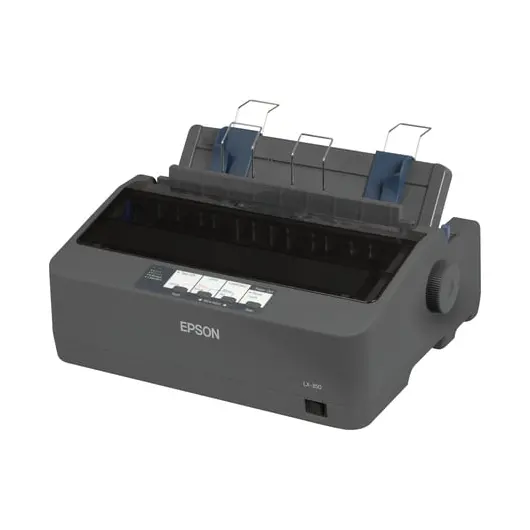 Принтер матричный EPSON LX-350 (9 игольный), А4, 347 знаков/сек, 4 млн/символов, USB, LPT, COM, C11CC24031, фото 1