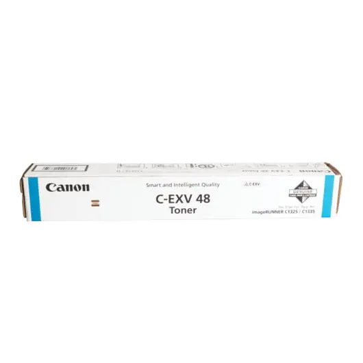Тонер CANON C-EXV48C iR C1325iF/1335iF, голубой, оригинальный, ресурс 11500 стр., 9107B002, фото 1