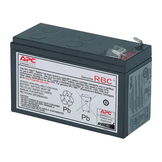 Аккумуляторная батарея для ИБП любых торговых марок 12 В, 7 Ач, 65х151х94 мм, APC, RBC2, фото 1