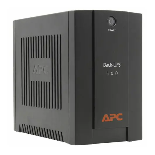 Источник бесперебойного питания APC Back-UPS BX500CI, 500VA (300 W), 3 розетки IEC 320, черный, фото 1