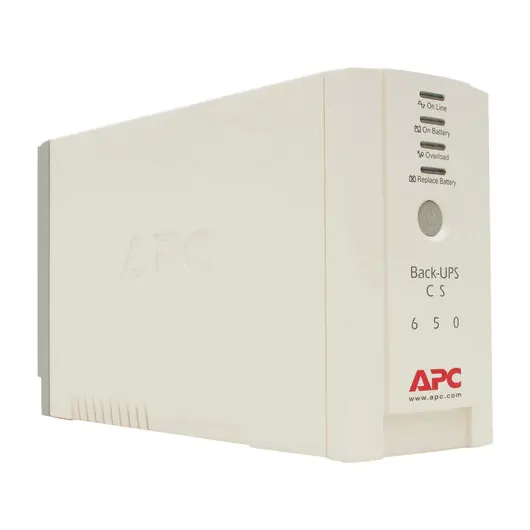 Источник бесперебойного питания APC Back-UPS BK650EI, 650 VA (400 W), 3 розетки IEC 320, белый, фото 2